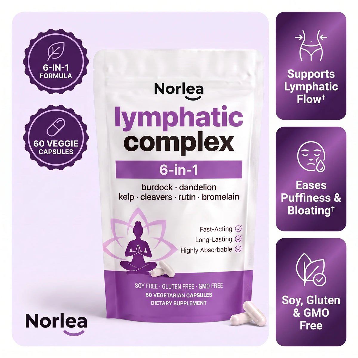 Norlea 6-in-1 Lymphatic Complex